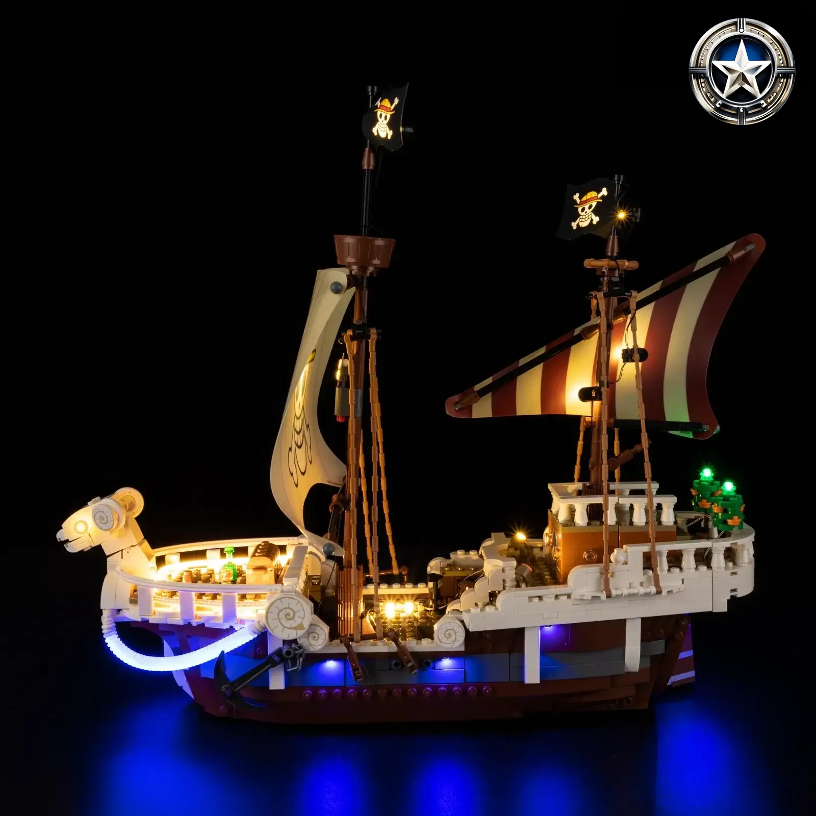 Light Kit Compatible With The Going Merry Pirate Ship Model 75639 Set Accessory Light Kit Compatible With The Going Merry Pirate Ship Model 75639 Set Accessory