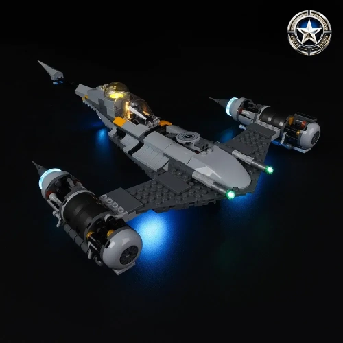 Light Kit for Lego Mandalorian N 1 Starfighter Model 75325 Enhancement Set