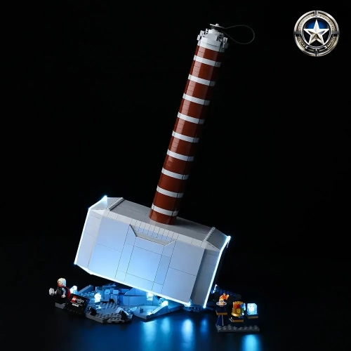 Light Kit for Thor Hammer Building Set 76209 Accessories