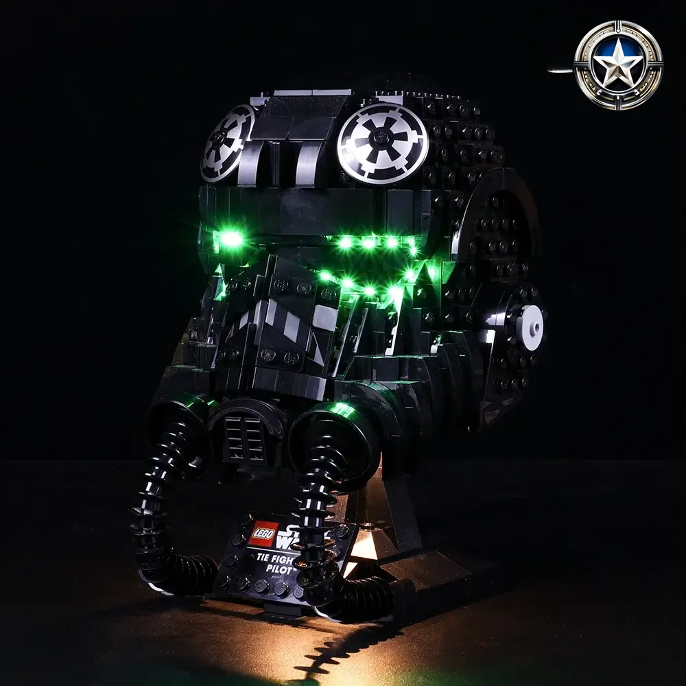 Light Kit for Tie Fighter Pilot Helmet Model 75274 Enhanced Lighting Upgrade Set Light Kit for Tie Fighter Pilot Helmet Model 75274 Enhanced Lighting Upgrade Set