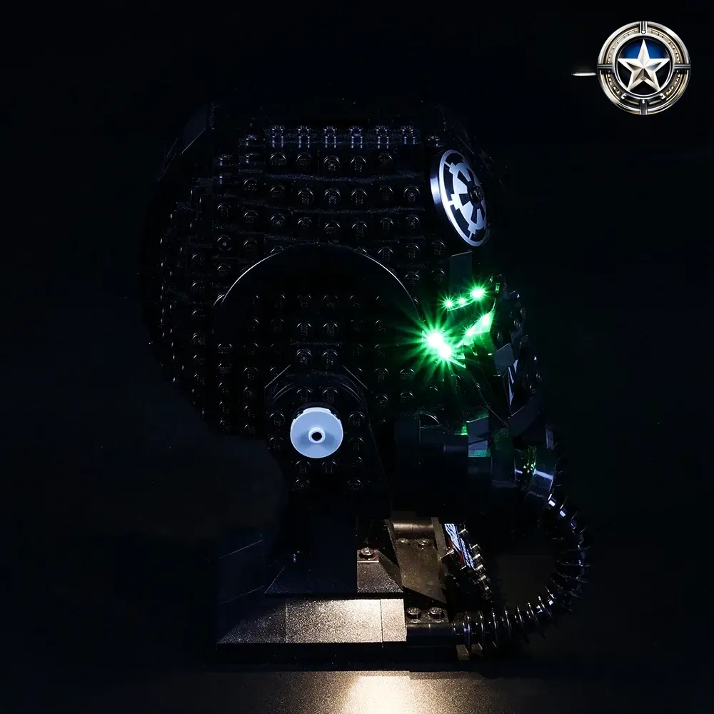 Light Kit for Tie Fighter Pilot Helmet Model 75274 Enhanced Lighting Upgrade Set Light Kit for Tie Fighter Pilot Helmet Model 75274 Enhanced Lighting Upgrade Set