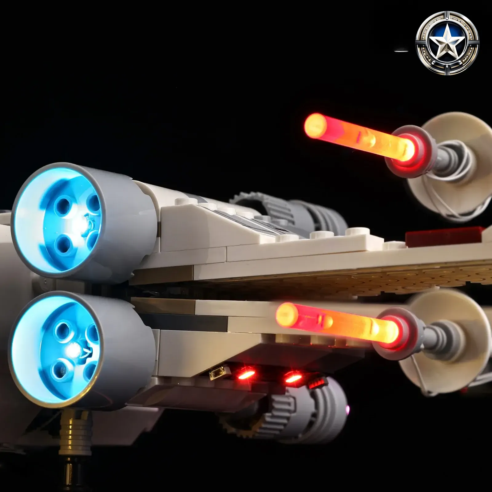 Light Kit for Star Wars TIE Fighter and X Wing Mash Up Model 75393 Light Kit for Star Wars TIE Fighter and X Wing Mash Up Model 75393