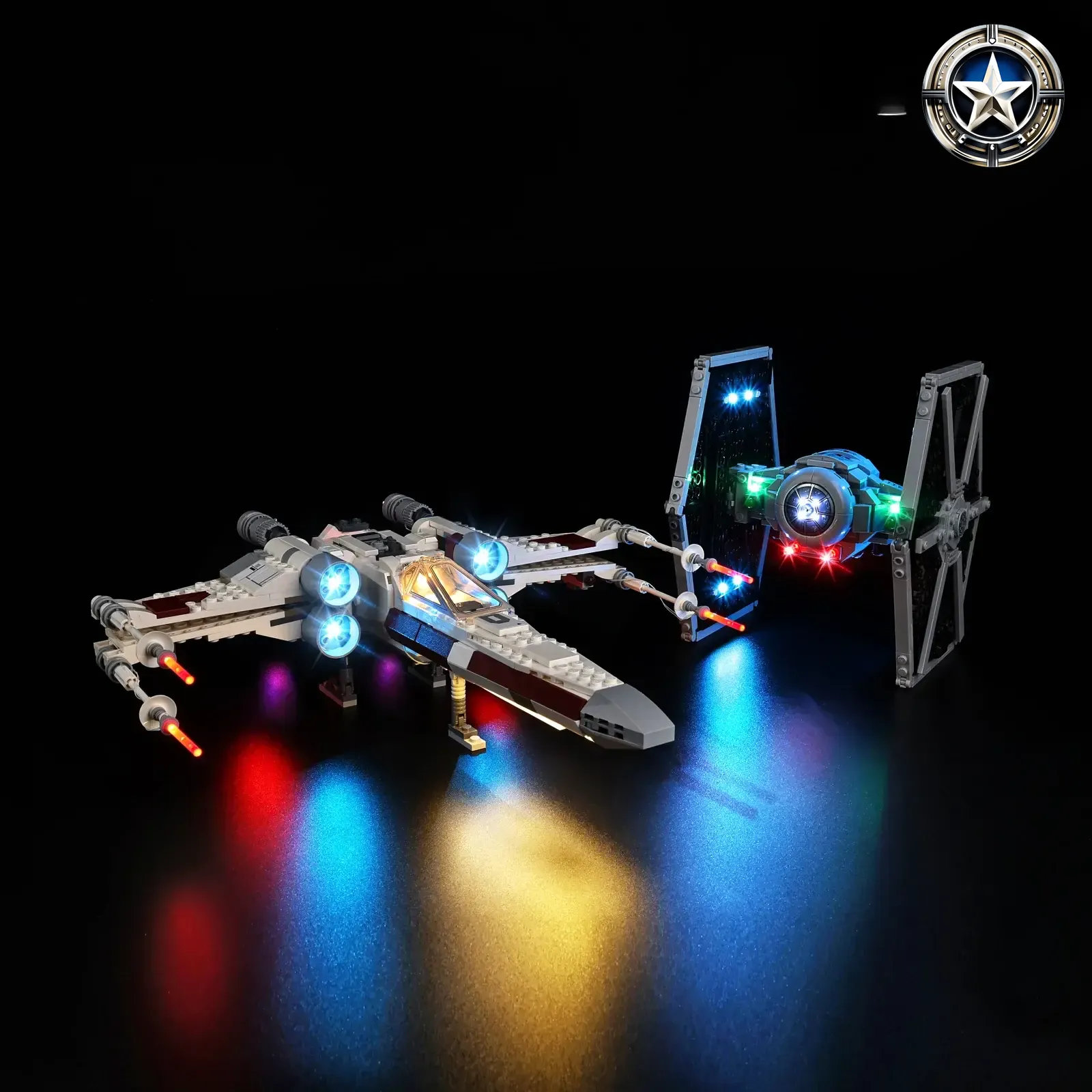 Light Kit for Star Wars TIE Fighter and X Wing Mash Up Model 75393 Light Kit for Star Wars TIE Fighter and X Wing Mash Up Model 75393