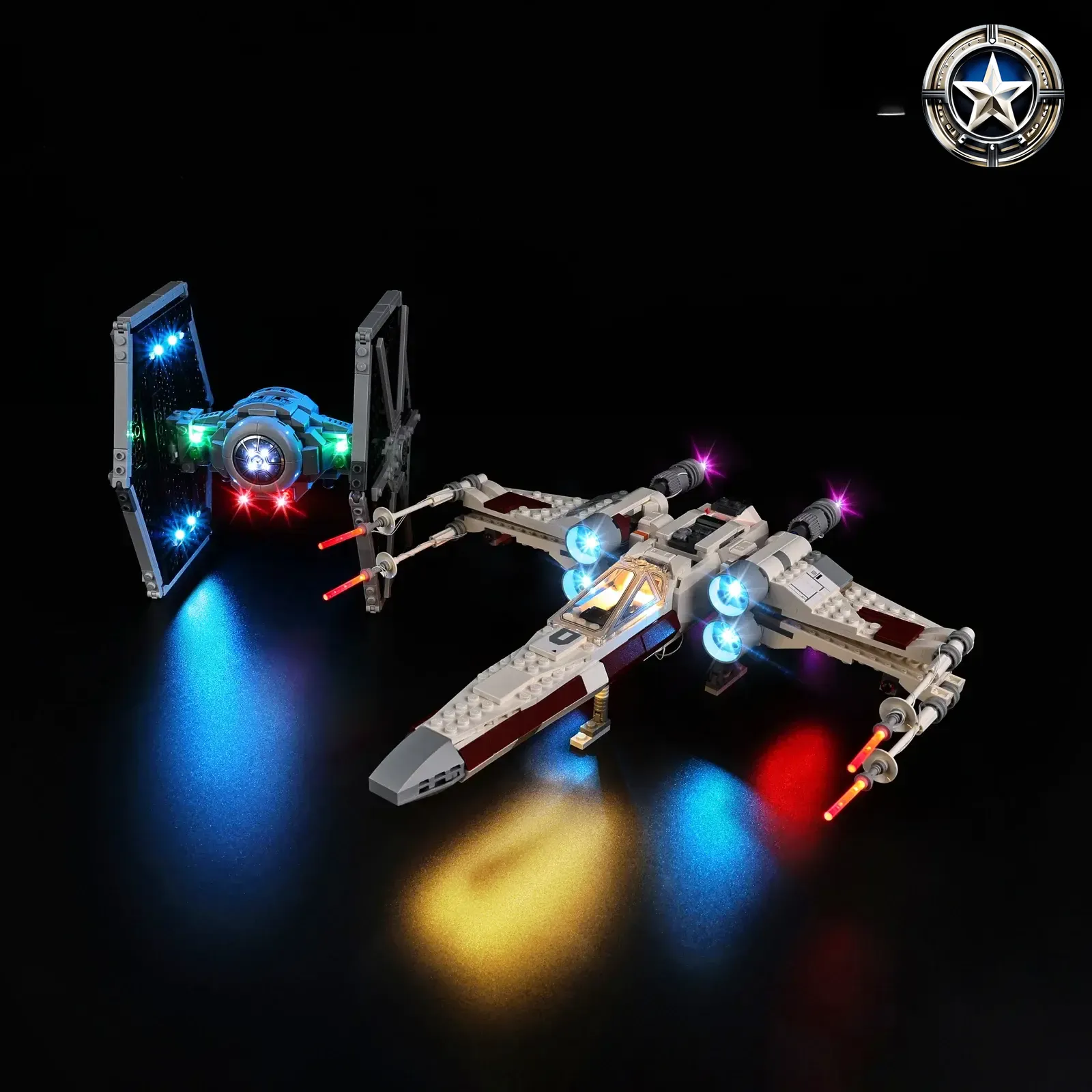 Light Kit for Star Wars TIE Fighter and X Wing Mash Up Model 75393 Light Kit for Star Wars TIE Fighter and X Wing Mash Up Model 75393