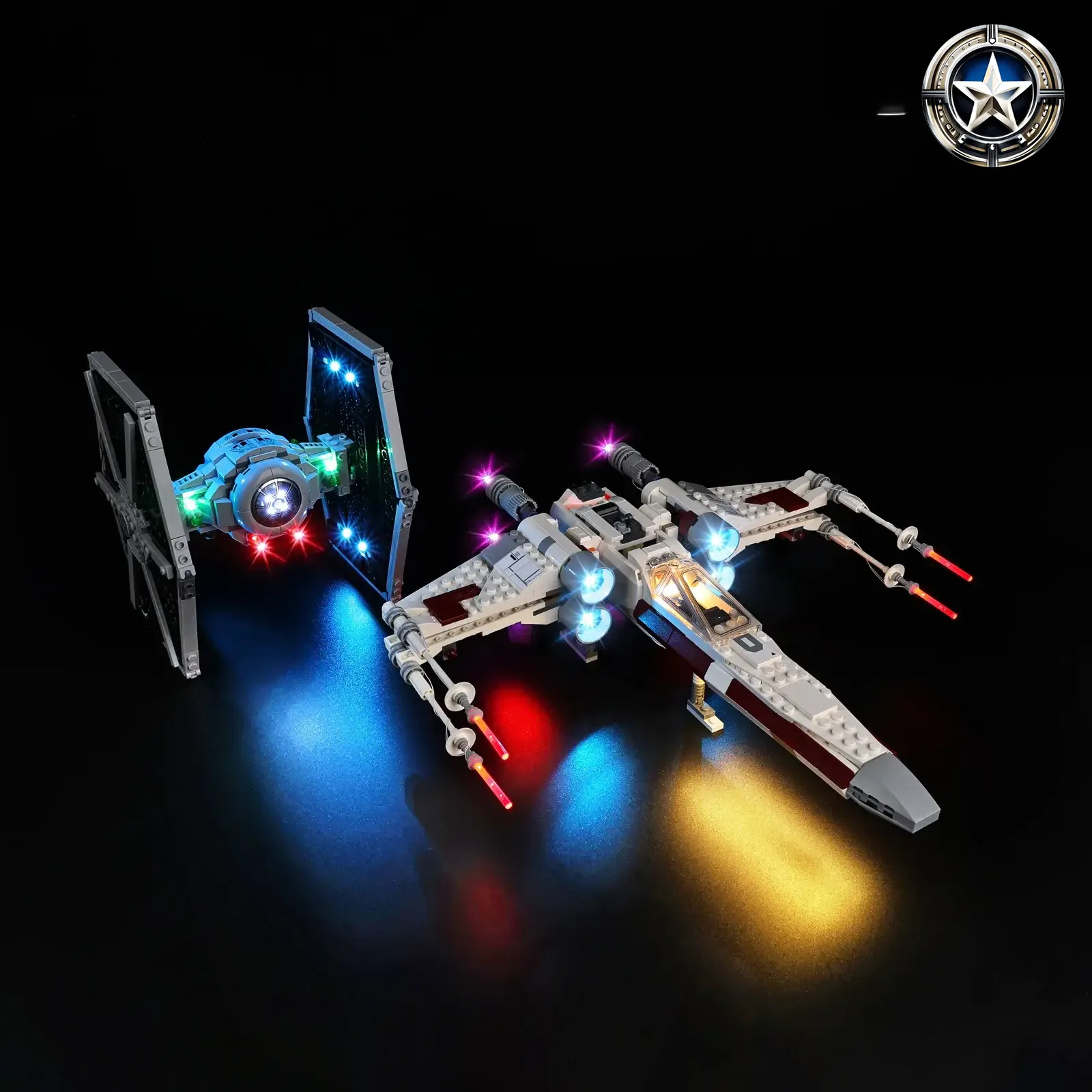 Light Kit for Star Wars TIE Fighter and X Wing Mash Up Model 75393 Light Kit for Star Wars TIE Fighter and X Wing Mash Up Model 75393