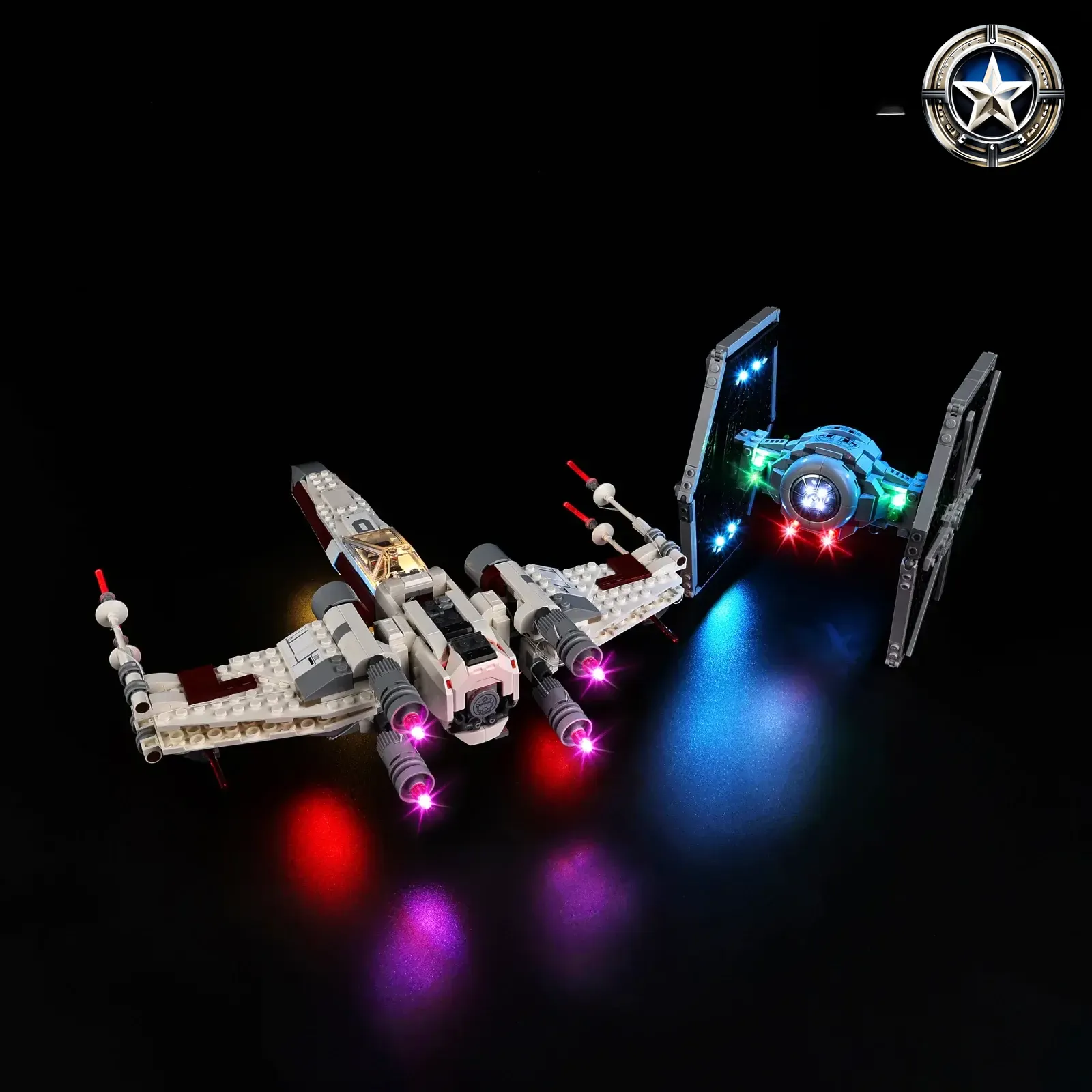 Light Kit for Star Wars TIE Fighter and X Wing Mash Up Model 75393 Light Kit for Star Wars TIE Fighter and X Wing Mash Up Model 75393