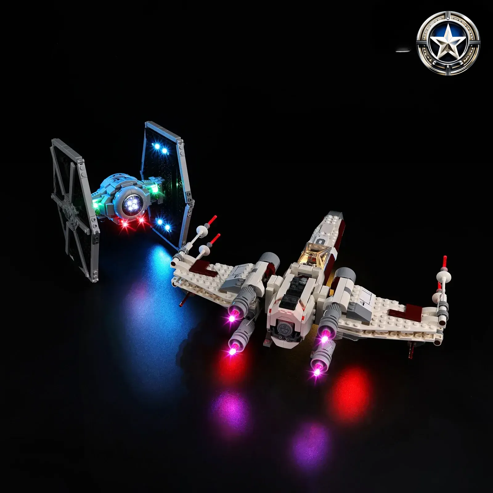 Light Kit for Star Wars TIE Fighter and X Wing Mash Up Model 75393 Light Kit for Star Wars TIE Fighter and X Wing Mash Up Model 75393