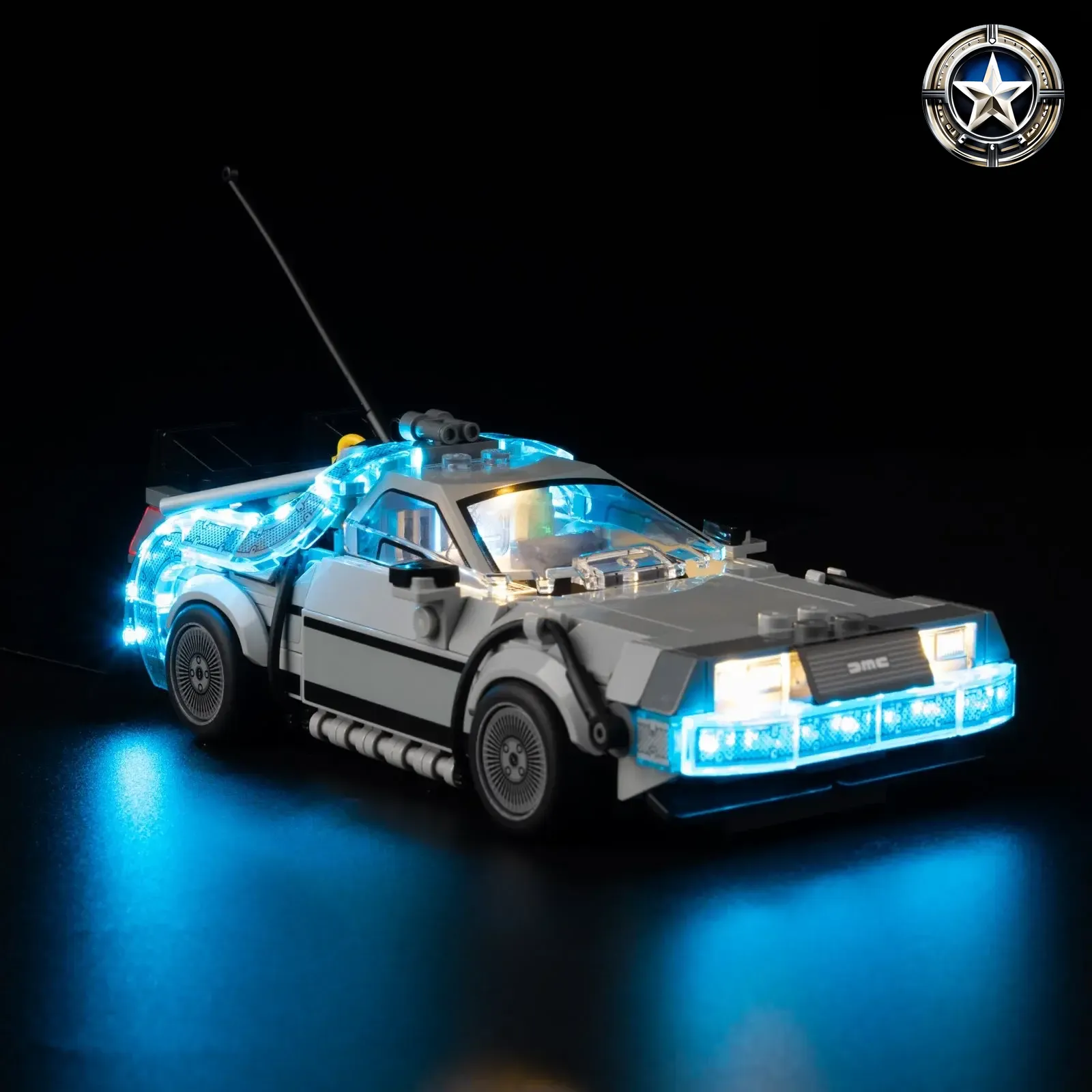 LEGO® Time Machine from Back to the Future 77256 Light Kit