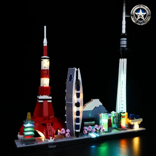 Complete Lighting Accessory Kit for Tokyo 21051 Model Use