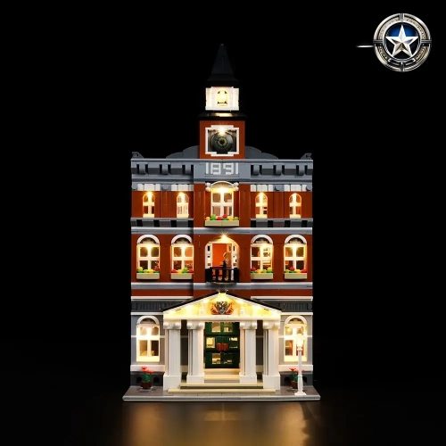 Light Kit Compatible with Town Hall Model 10224 Updated Version