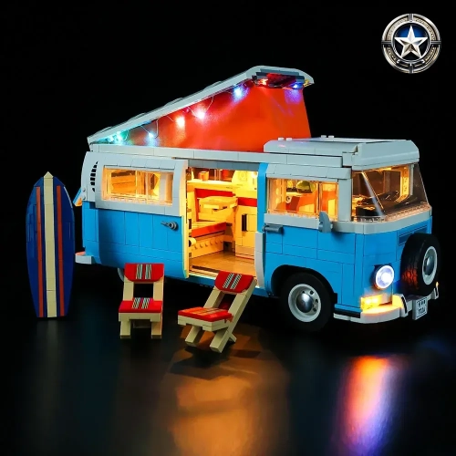 Complete Light Kit for Volkswagen T2 Camper Van Model 10279 Accessory Upgrade
