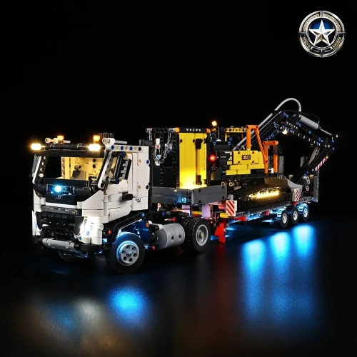 Volvo FMX Truck Lighting Kit and EC230 Excavator LED Light Upgrade 42175