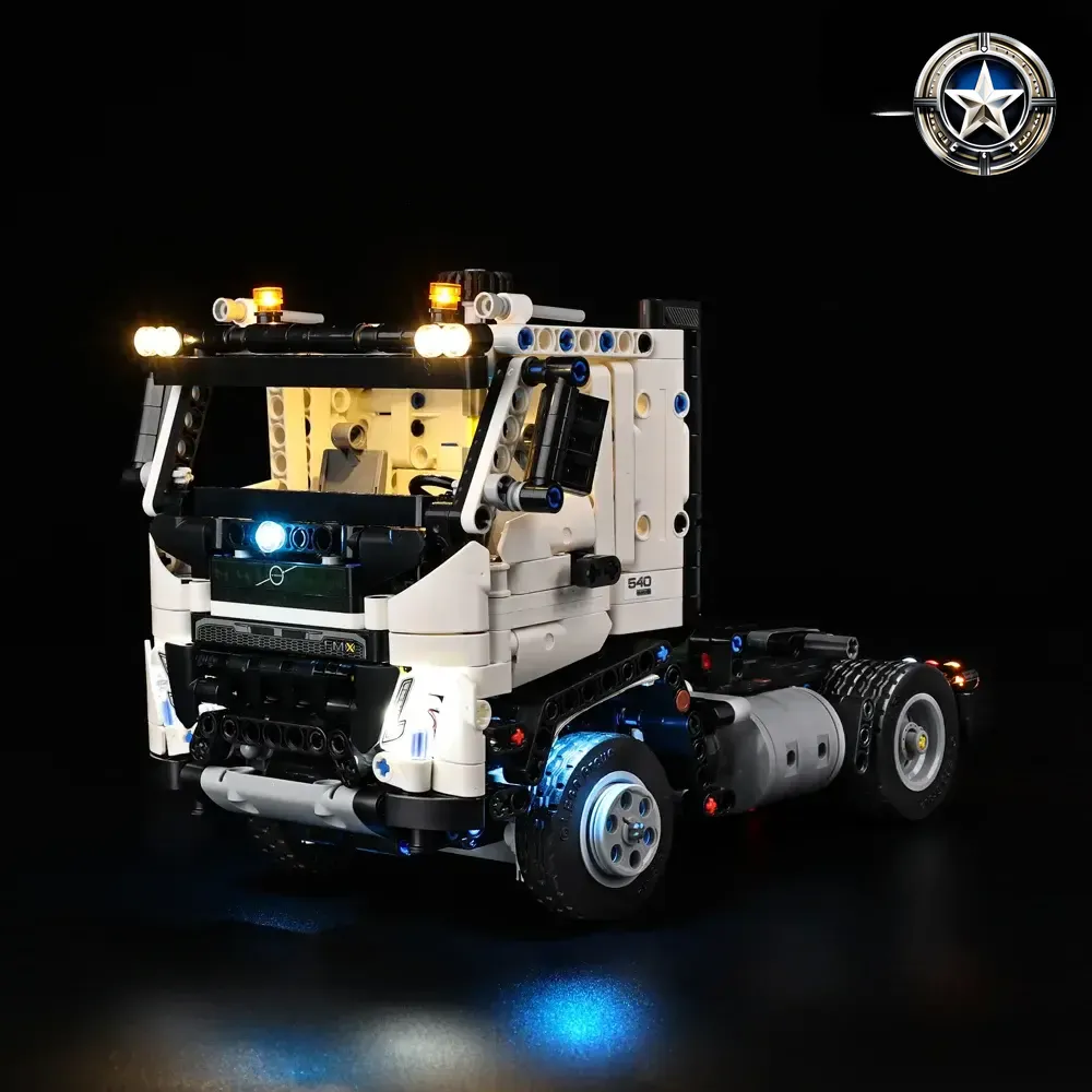 Volvo FMX Truck Lighting Kit and EC230 Excavator LED Light Upgrade 42175 Volvo FMX Truck Lighting Kit and EC230 Excavator LED Light Upgrade 42175