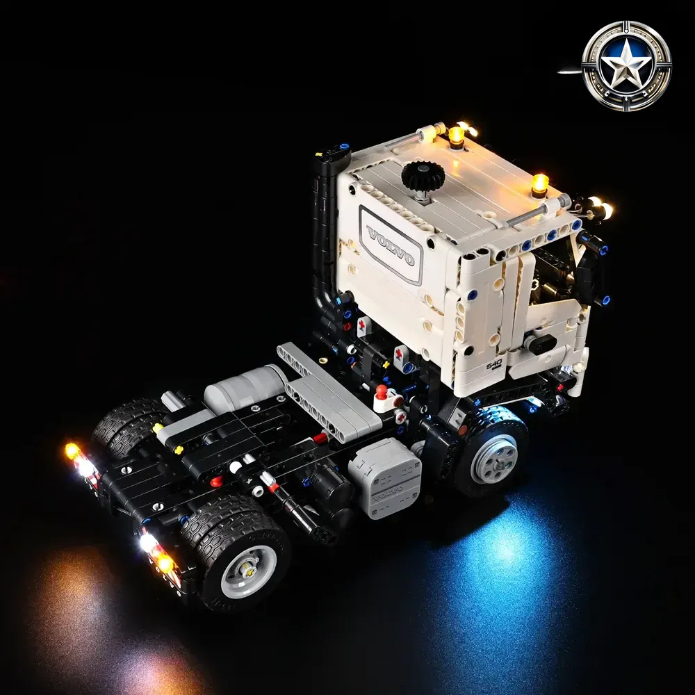 Volvo FMX Truck Lighting Kit and EC230 Excavator LED Light Upgrade 42175 Volvo FMX Truck Lighting Kit and EC230 Excavator LED Light Upgrade 42175