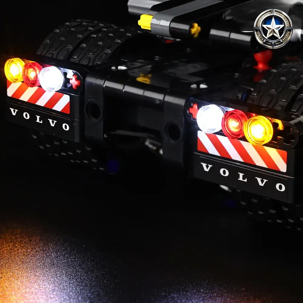Volvo FMX Truck Lighting Kit and EC230 Excavator LED Light Upgrade 42175 Volvo FMX Truck Lighting Kit and EC230 Excavator LED Light Upgrade 42175