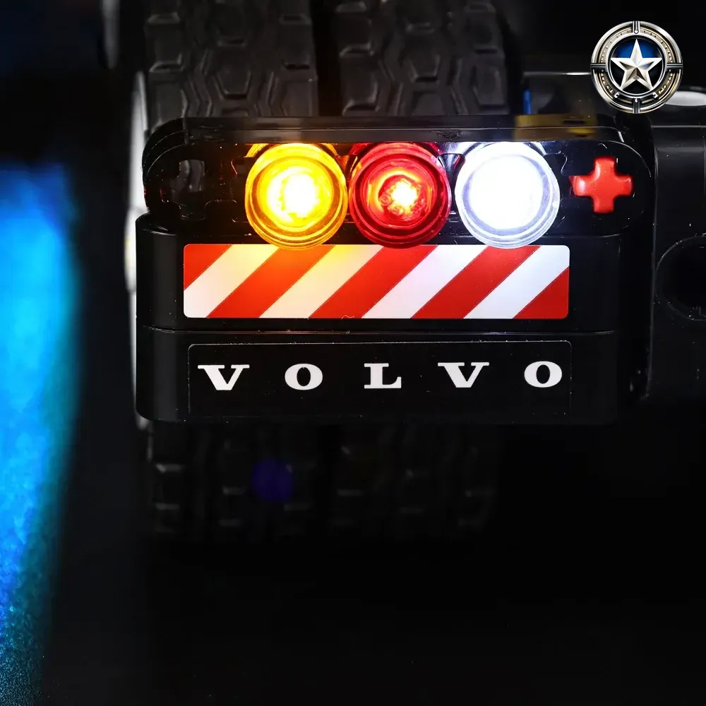 Volvo FMX Truck Lighting Kit and EC230 Excavator LED Light Upgrade 42175 Volvo FMX Truck Lighting Kit and EC230 Excavator LED Light Upgrade 42175