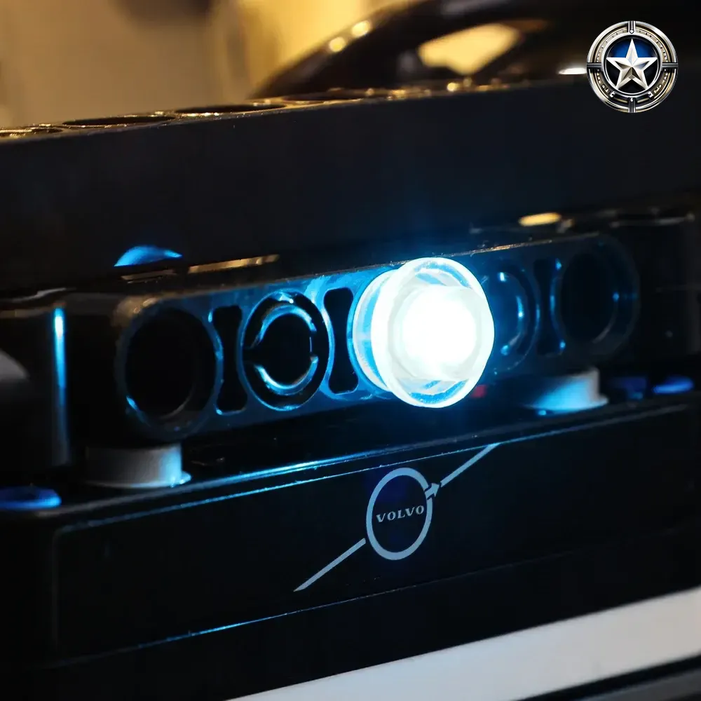Volvo FMX Truck Lighting Kit and EC230 Excavator LED Light Upgrade 42175 Volvo FMX Truck Lighting Kit and EC230 Excavator LED Light Upgrade 42175