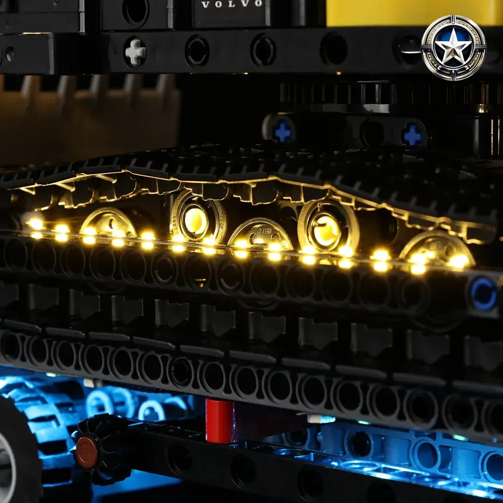 Volvo FMX Truck Lighting Kit and EC230 Excavator LED Light Upgrade 42175 Volvo FMX Truck Lighting Kit and EC230 Excavator LED Light Upgrade 42175