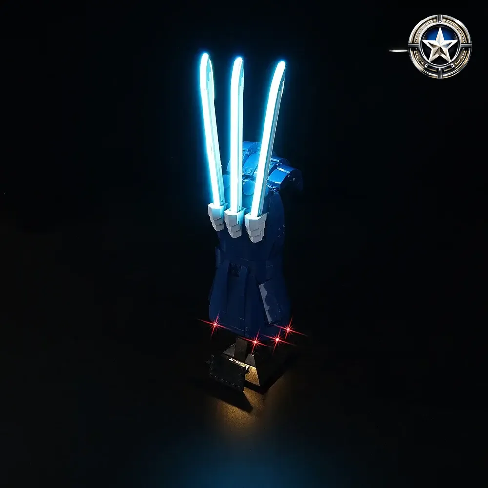 Light Kit for Wolverine Adamantium Claws Model Number Seven Six Two Five Zero Light Kit for Wolverine Adamantium Claws Model Number Seven Six Two Five Zero