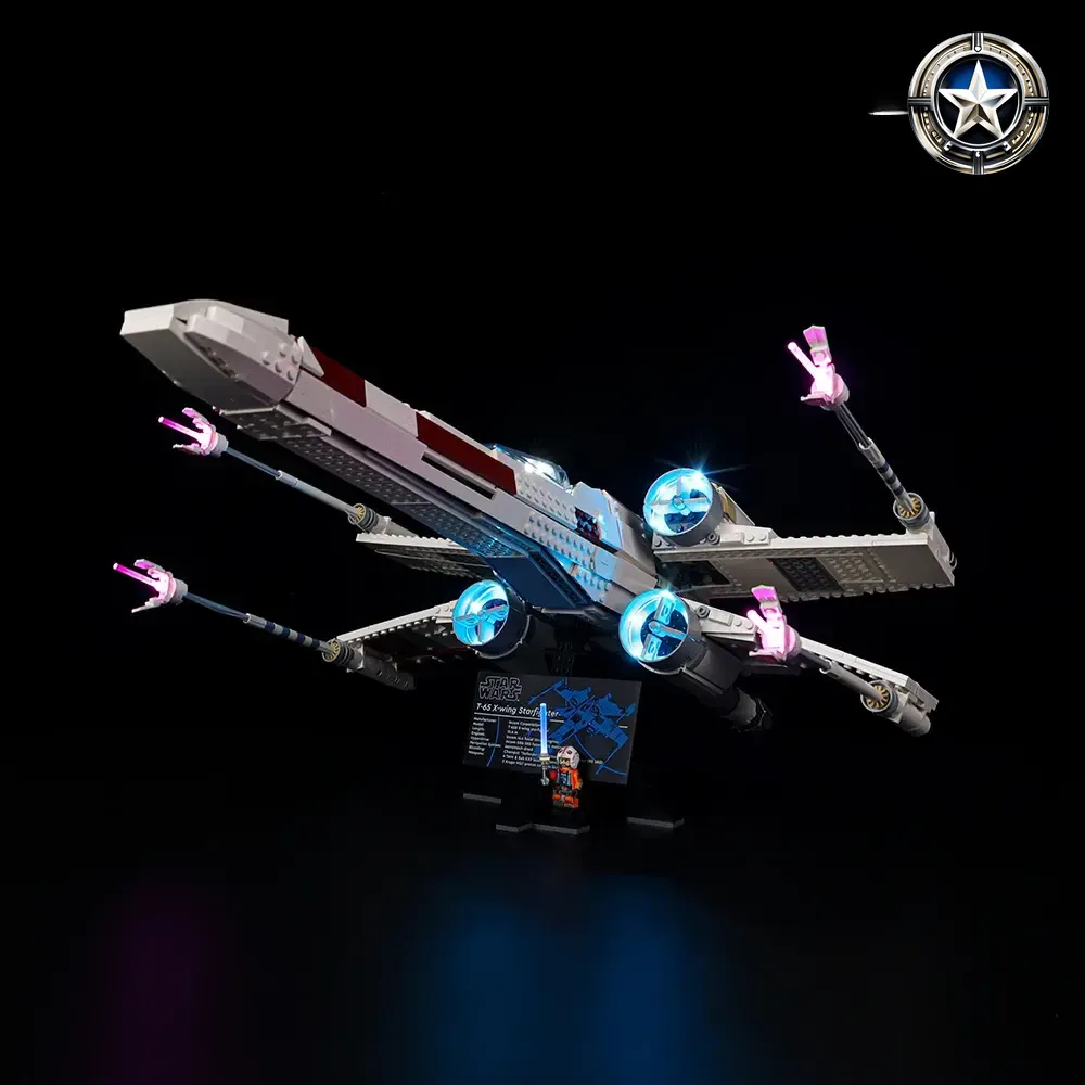 Complete Lighting Kit for LEGO Star Wars X Wing Starfighter 75355 Model Set Complete Lighting Kit for LEGO Star Wars X Wing Starfighter 75355 Model Set