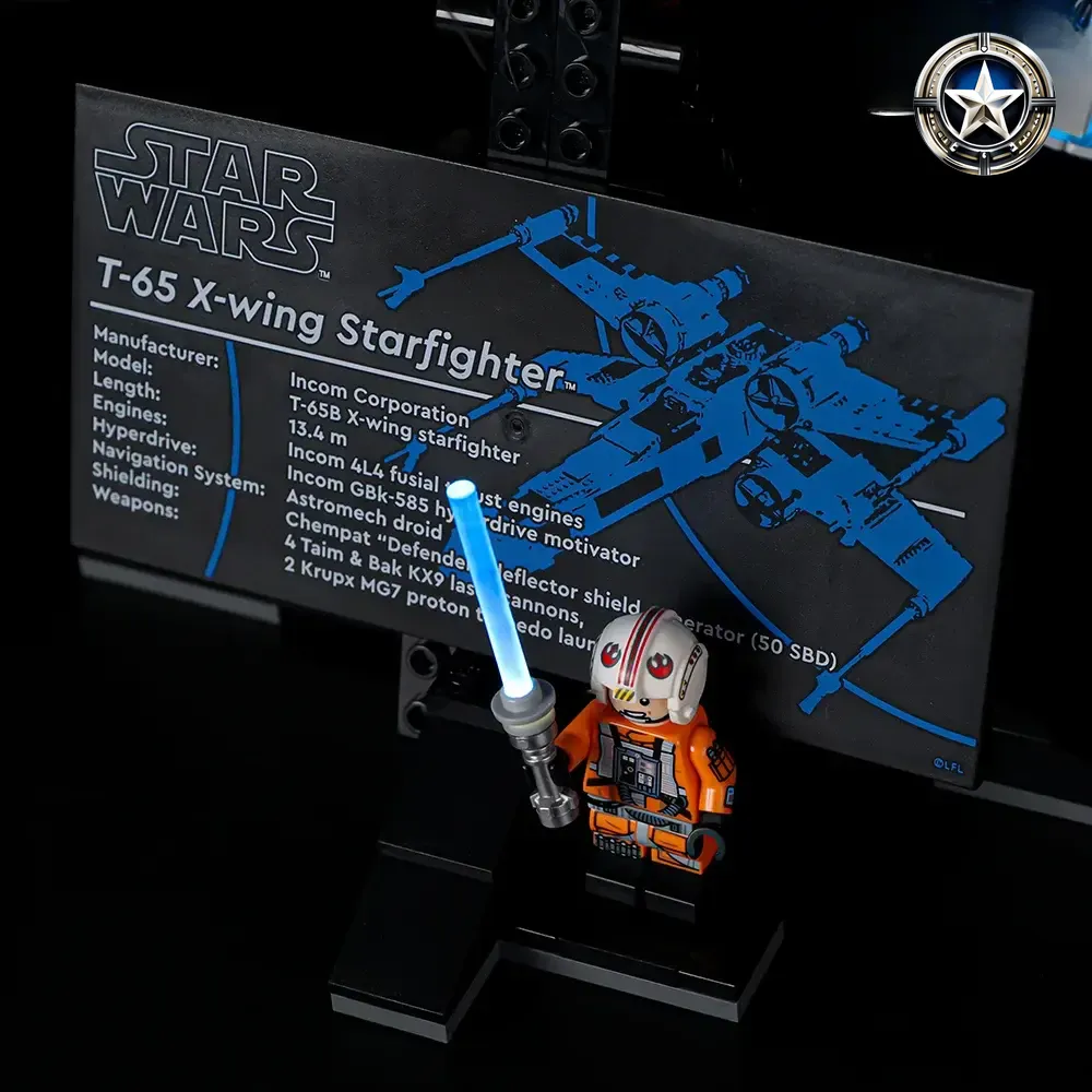 Complete Lighting Kit for LEGO Star Wars X Wing Starfighter 75355 Model Set Complete Lighting Kit for LEGO Star Wars X Wing Starfighter 75355 Model Set