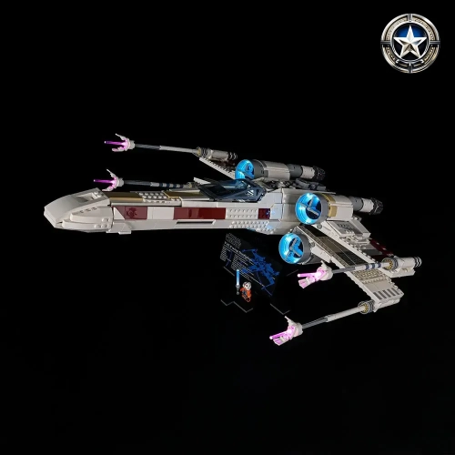 Complete Lighting Kit for LEGO Star Wars X Wing Starfighter 75355 Model Set