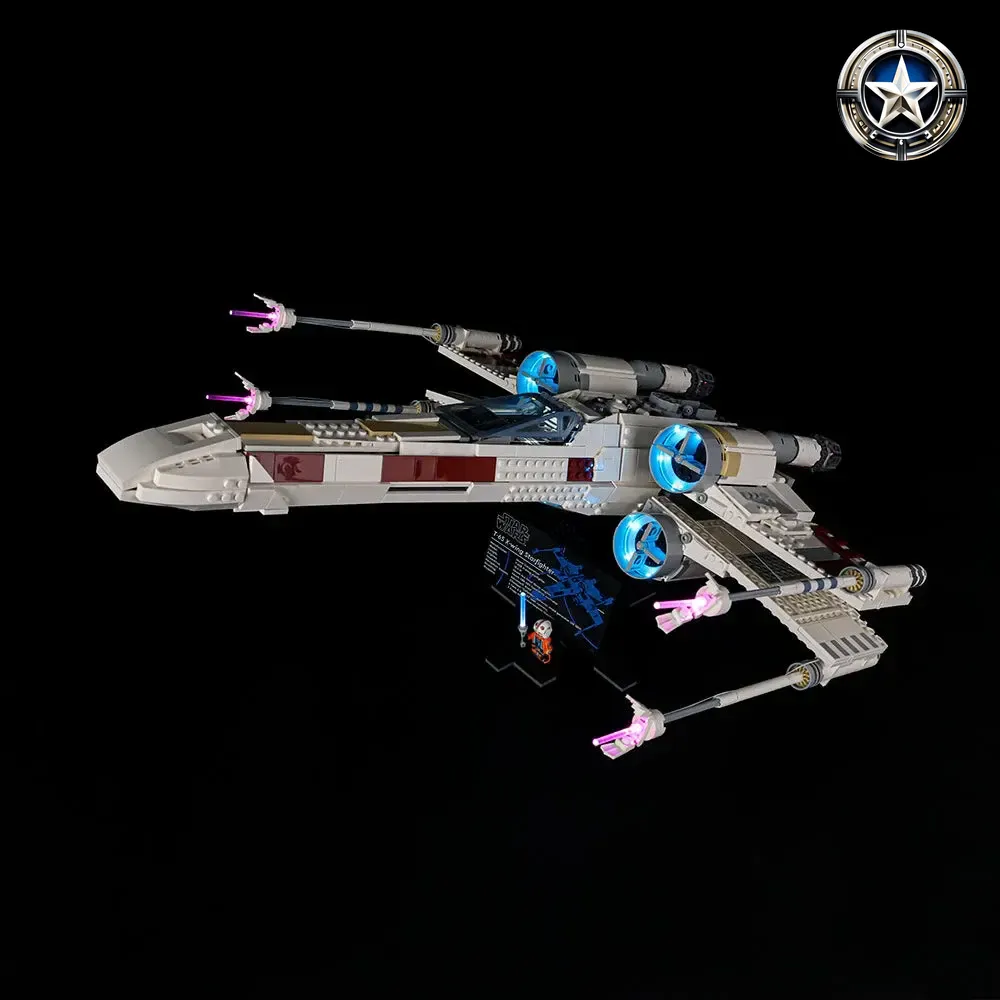 Complete Lighting Kit for LEGO Star Wars X Wing Starfighter 75355 Model Set Complete Lighting Kit for LEGO Star Wars X Wing Starfighter 75355 Model Set
