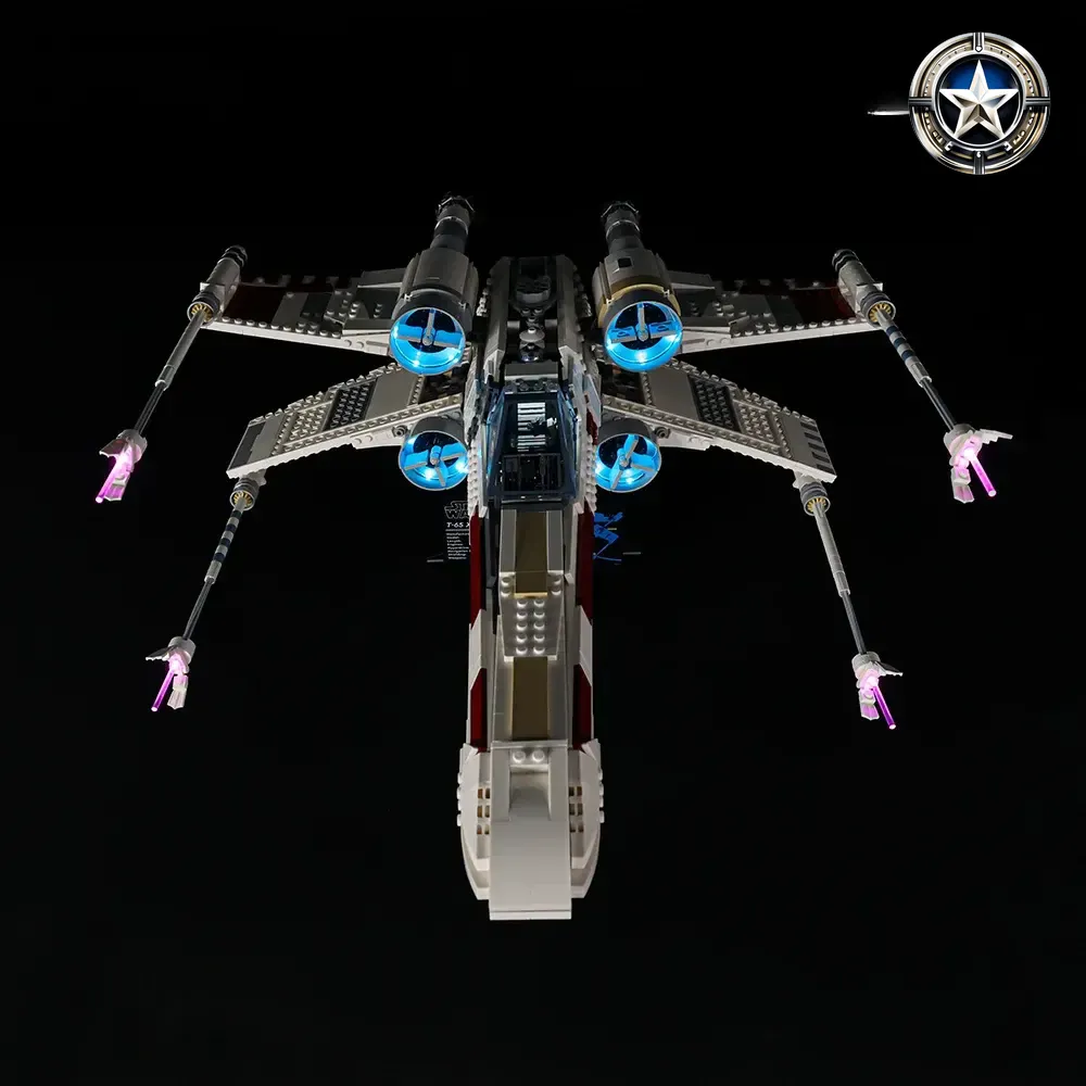 Complete Lighting Kit for LEGO Star Wars X Wing Starfighter 75355 Model Set Complete Lighting Kit for LEGO Star Wars X Wing Starfighter 75355 Model Set
