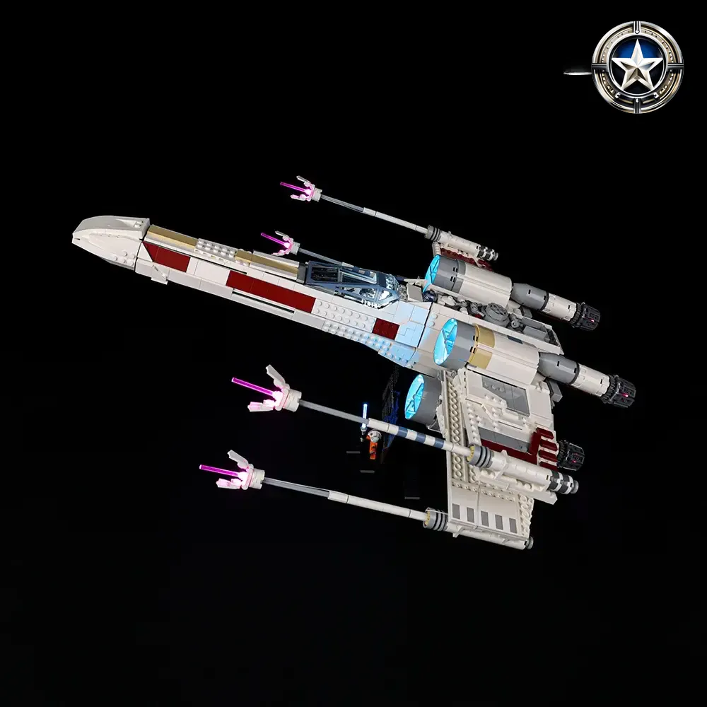 Complete Lighting Kit for LEGO Star Wars X Wing Starfighter 75355 Model Set Complete Lighting Kit for LEGO Star Wars X Wing Starfighter 75355 Model Set