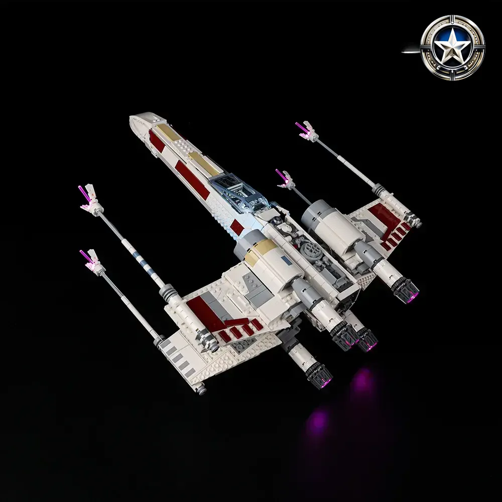 Complete Lighting Kit for LEGO Star Wars X Wing Starfighter 75355 Model Set Complete Lighting Kit for LEGO Star Wars X Wing Starfighter 75355 Model Set