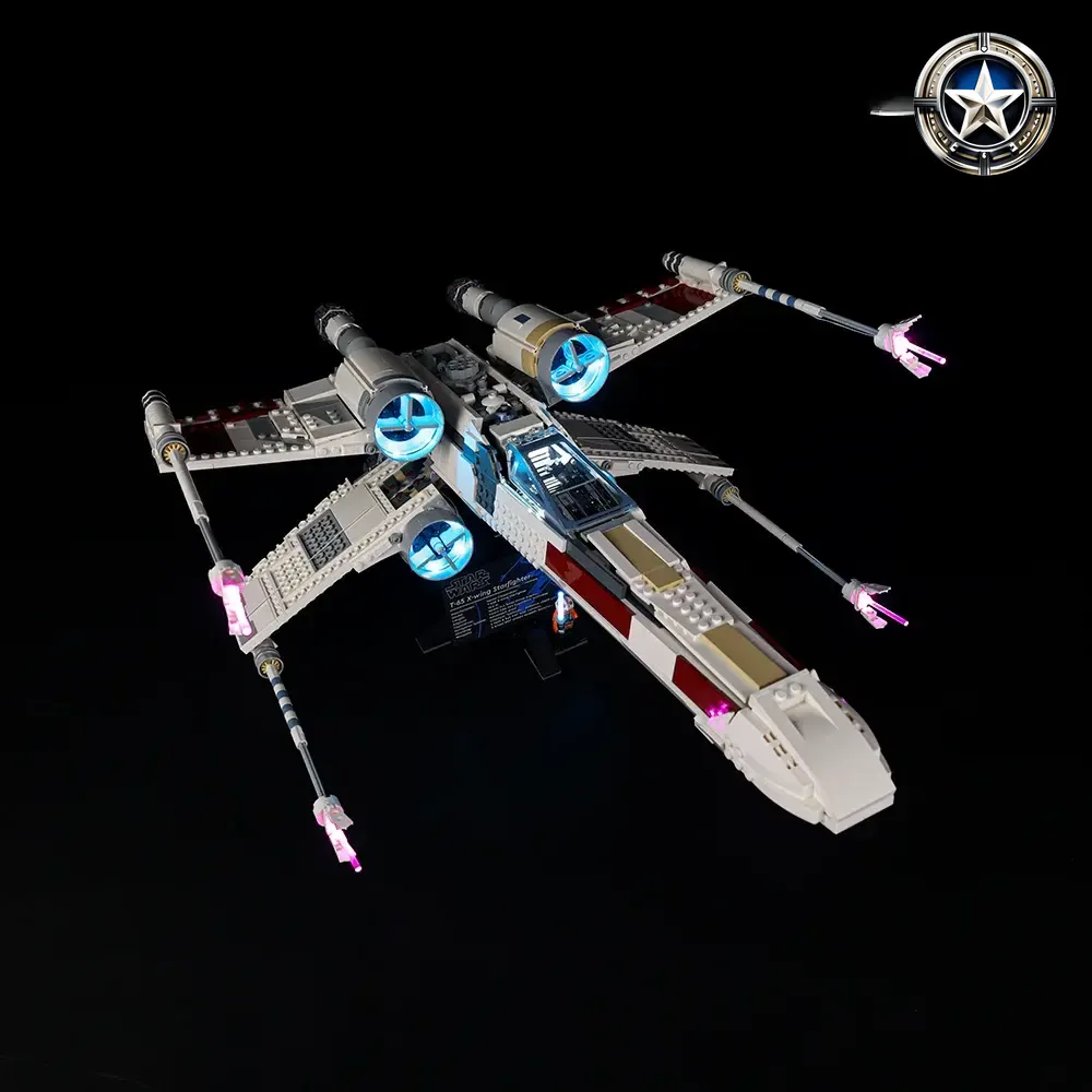 Complete Lighting Kit for LEGO Star Wars X Wing Starfighter 75355 Model Set Complete Lighting Kit for LEGO Star Wars X Wing Starfighter 75355 Model Set