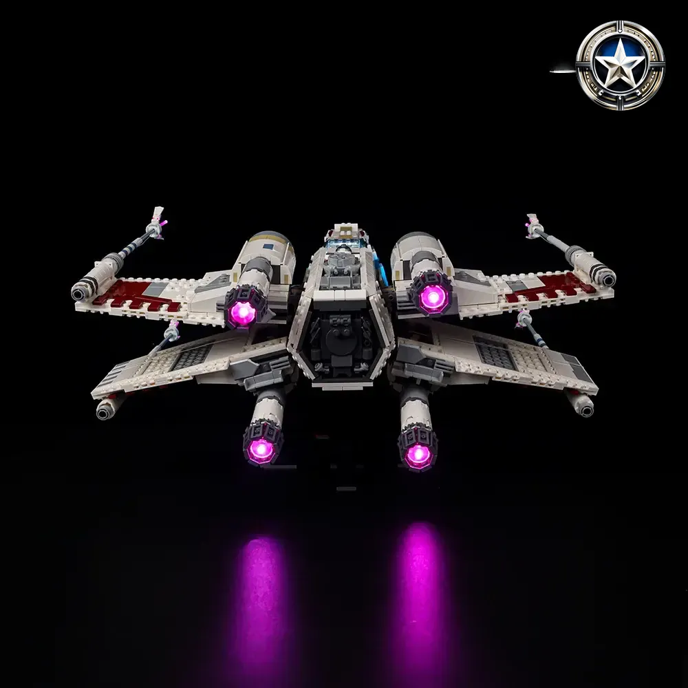 Complete Lighting Kit for LEGO Star Wars X Wing Starfighter 75355 Model Set Complete Lighting Kit for LEGO Star Wars X Wing Starfighter 75355 Model Set