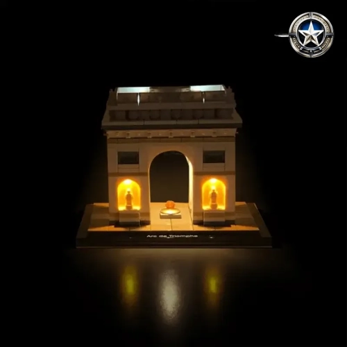 Arc de Triomphe Lighting Kit 21036 Enhanced Illumination Set for Decoration