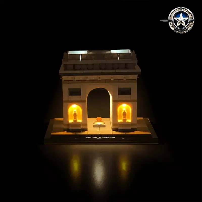 Arc de Triomphe Lighting Kit 21036 Enhanced Illumination Set for Decoration