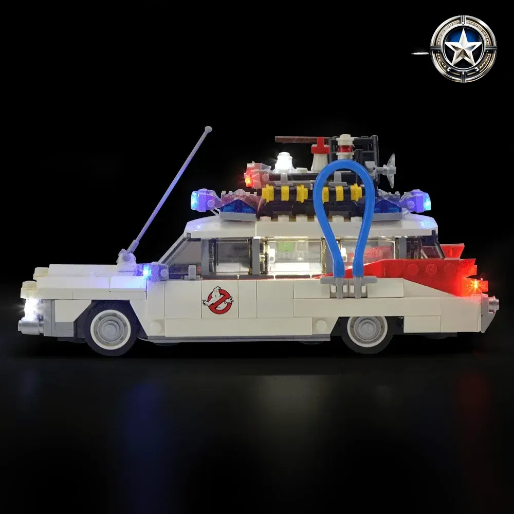 Light Kit for Ghostbusters Ecto 1 Custom Model 21108 Building Set Accessory Light Kit for Ghostbusters Ecto 1 Custom Model 21108 Building Set Accessory