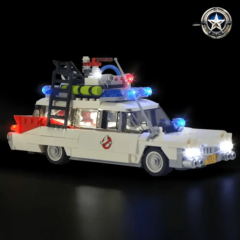 Light Kit for Ghostbusters Ecto 1 Custom Model 21108 Building Set Accessory Light Kit for Ghostbusters Ecto 1 Custom Model 21108 Building Set Accessory