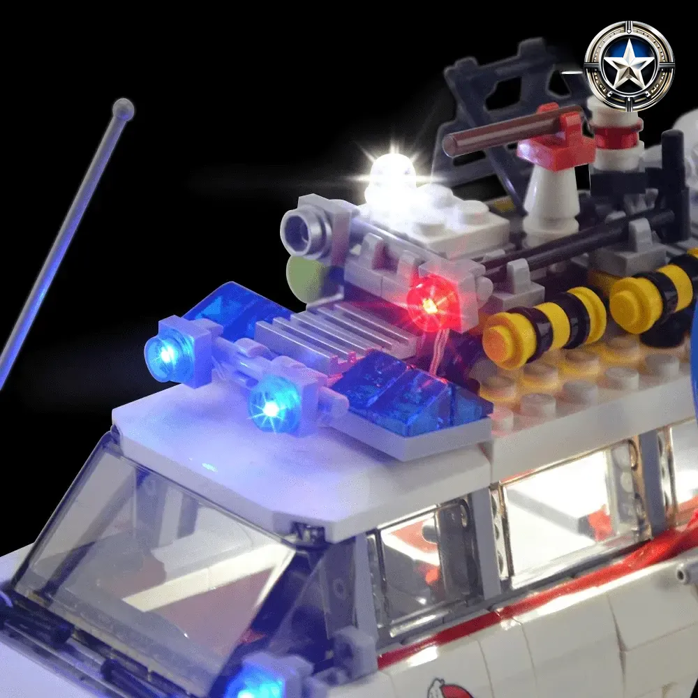 Light Kit for Ghostbusters Ecto 1 Custom Model 21108 Building Set Accessory Light Kit for Ghostbusters Ecto 1 Custom Model 21108 Building Set Accessory