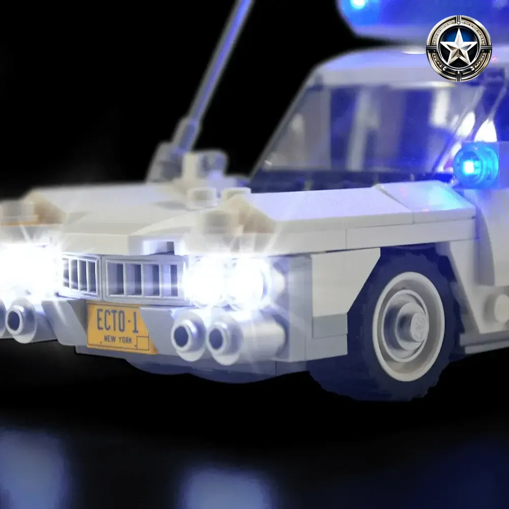 Light Kit for Ghostbusters Ecto 1 Custom Model 21108 Building Set Accessory Light Kit for Ghostbusters Ecto 1 Custom Model 21108 Building Set Accessory