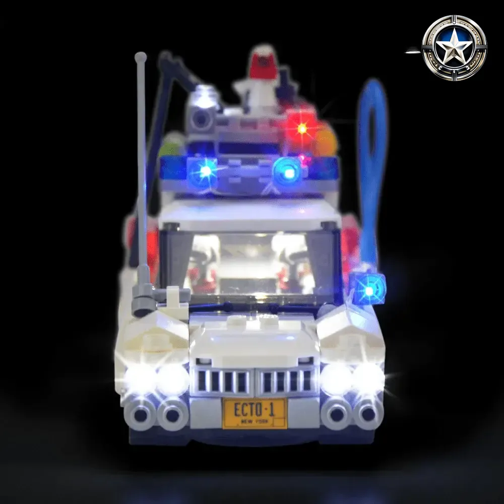 Light Kit for Ghostbusters Ecto 1 Custom Model 21108 Building Set Accessory Light Kit for Ghostbusters Ecto 1 Custom Model 21108 Building Set Accessory