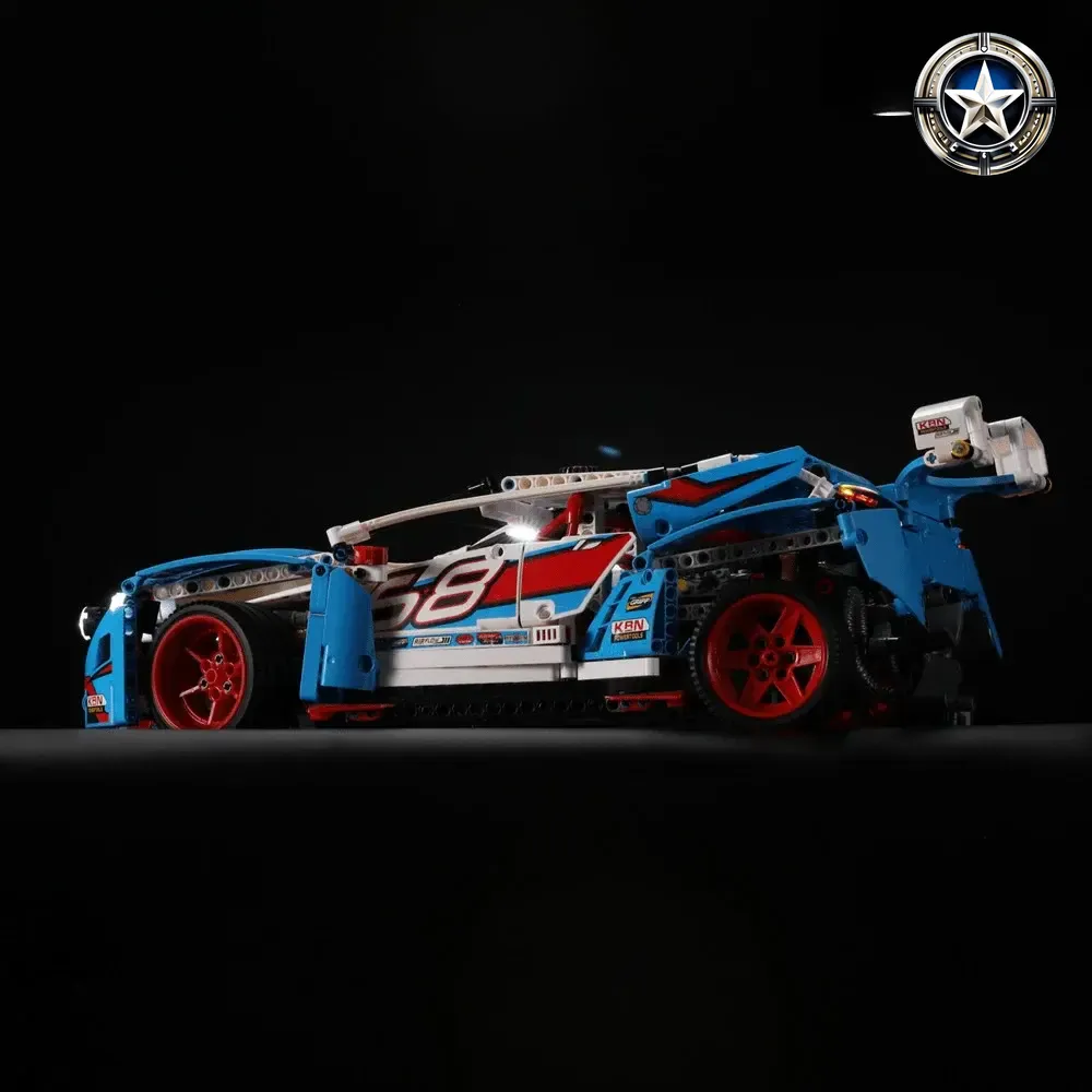 Rally Car Light Kit Compatible with Model 42077 Off Road Vehicle Lighting System Rally Car Light Kit Compatible with Model 42077 Off Road Vehicle Lighting System