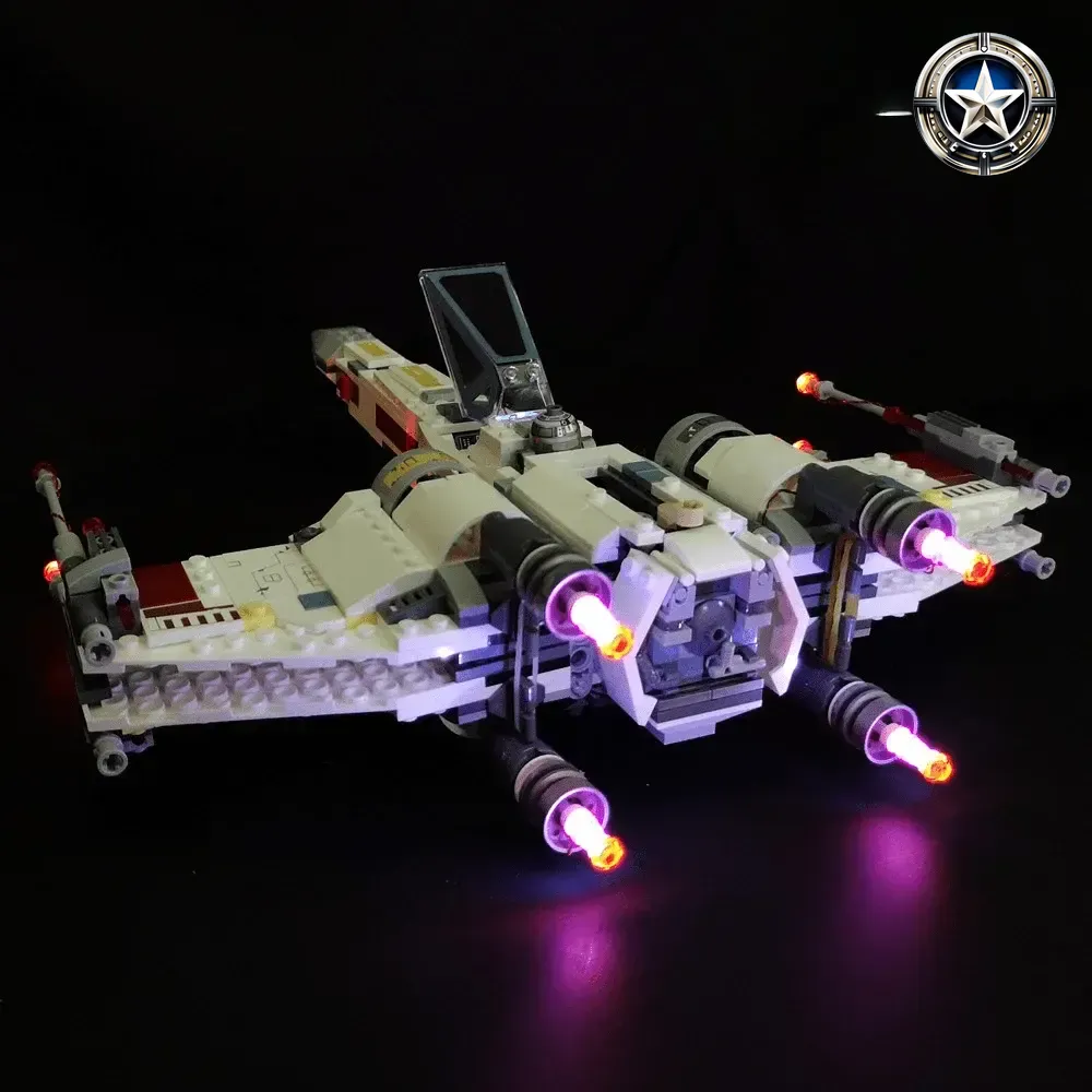 Star Wars X Wing Starfighter 75218 Light Kit Upgrade Accessory Set Star Wars X Wing Starfighter 75218 Light Kit Upgrade Accessory Set