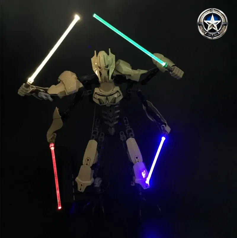 Long Single Blade Star Wars Illuminated LED Lightsaber Toy Replica Long Single Blade Star Wars Illuminated LED Lightsaber Toy Replica