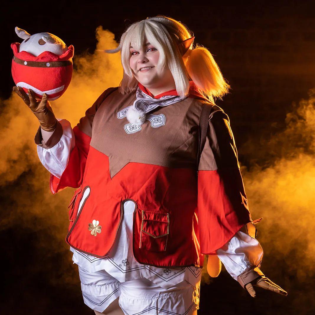Genshin Impact: Klee Cosplay Outfit photo review