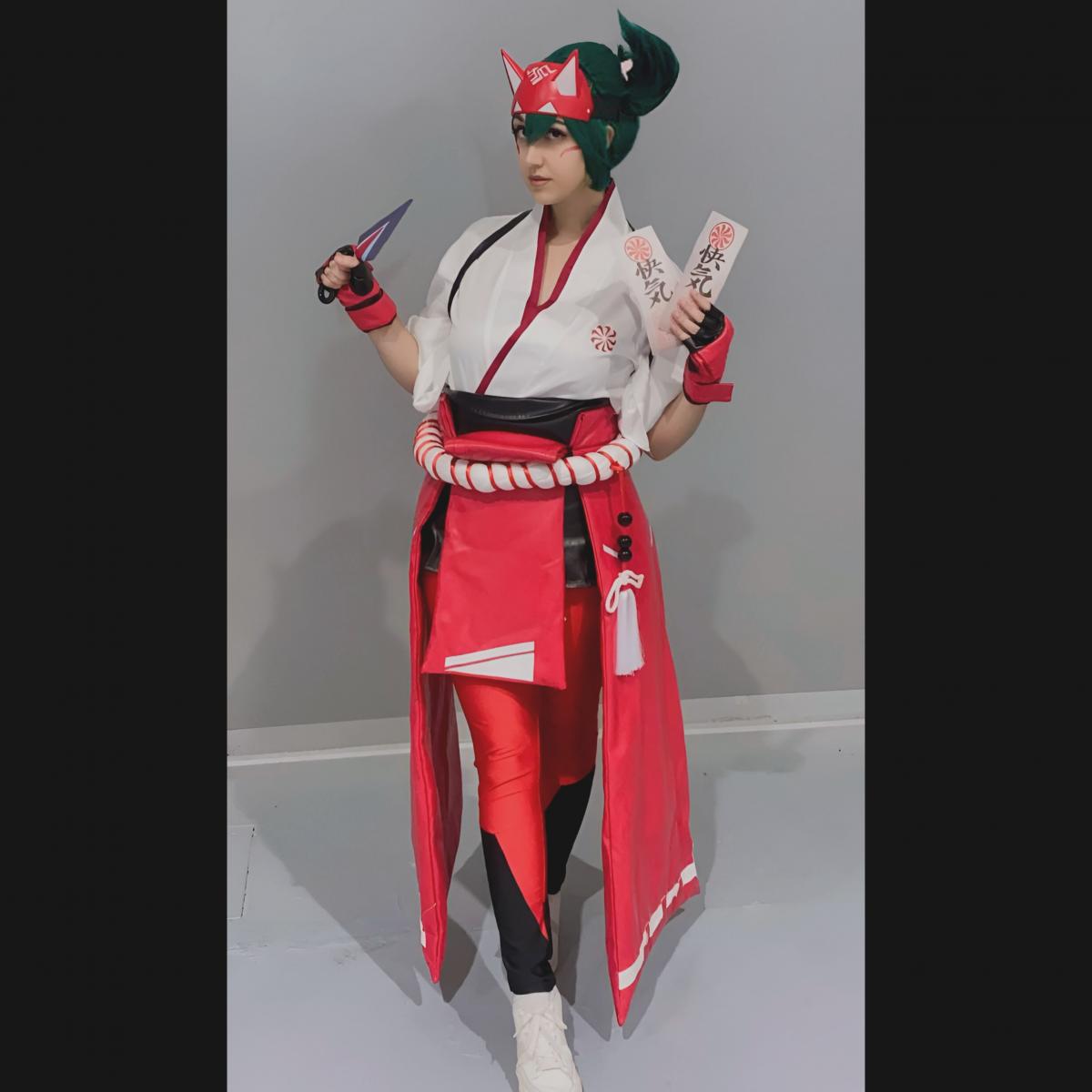 Overwatch 2 Kiriko Halloween Costume for Cosplay, Halloween, and Game Parties photo review