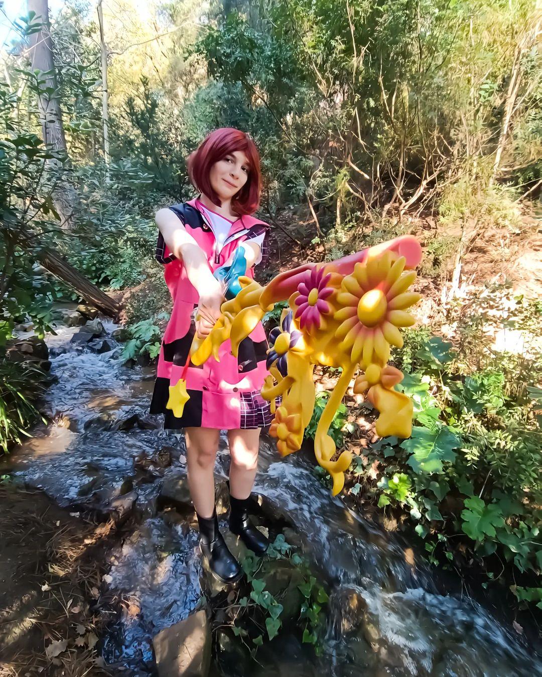 Kingdom Hearts III Kairi Cosplay Costume photo review