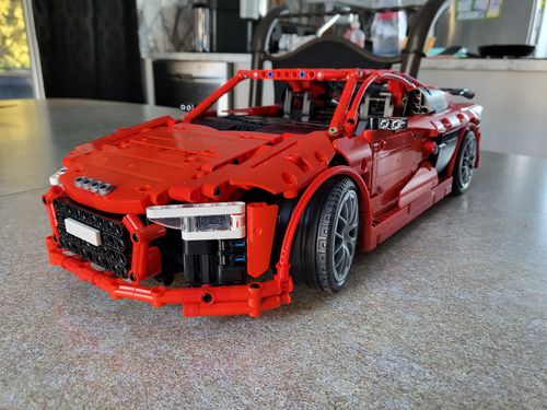 1879pcs German Supercar Building Blocks photo review