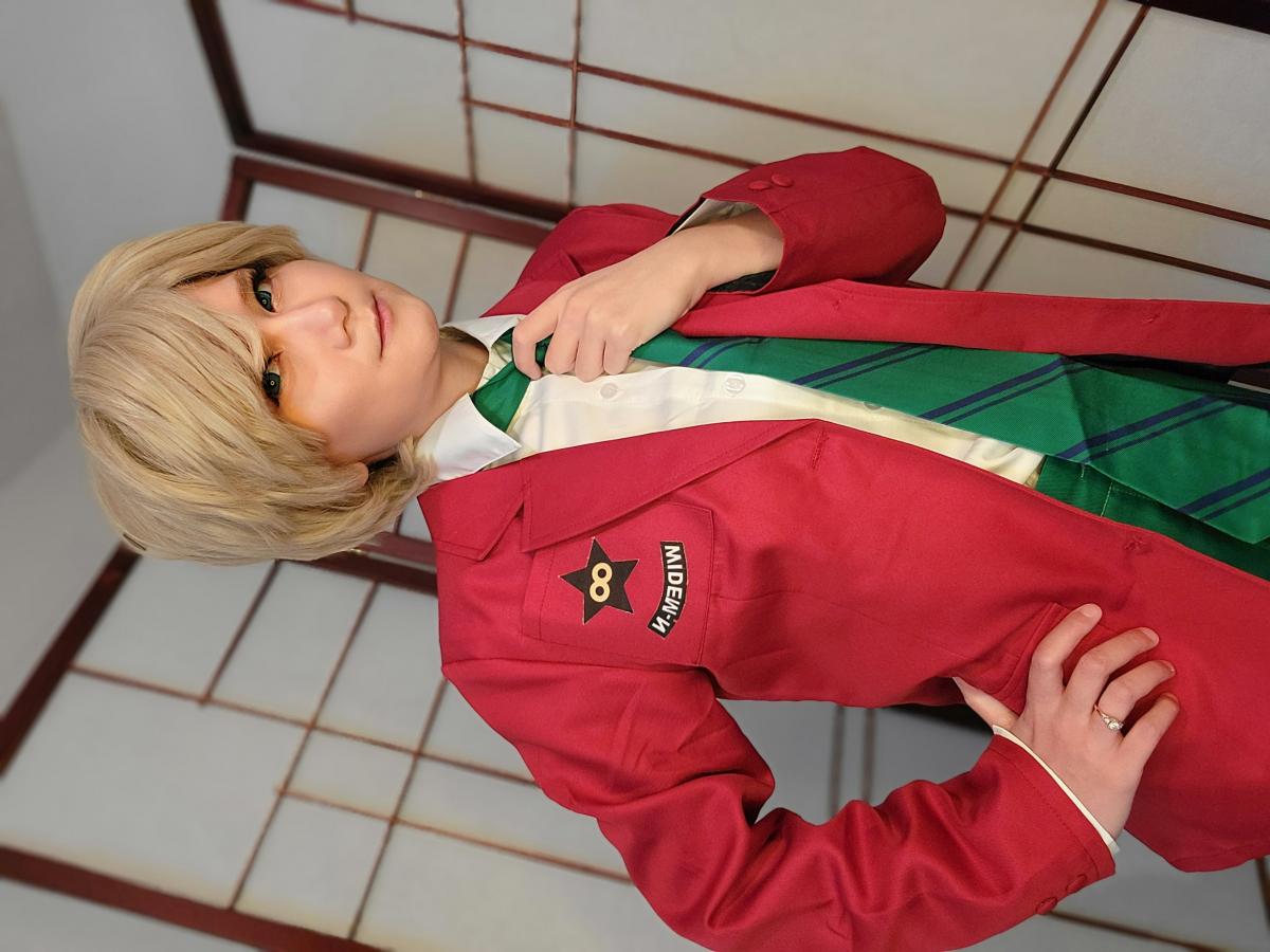 Sailor Moon Haruka Tenou Schoolgirl Uniform Cosplay Costume photo review