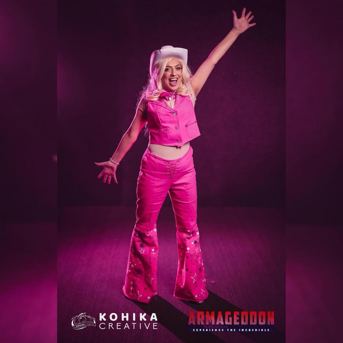 2023 Barbie Movie Cowgirl Cosplay Costume Outfit photo review