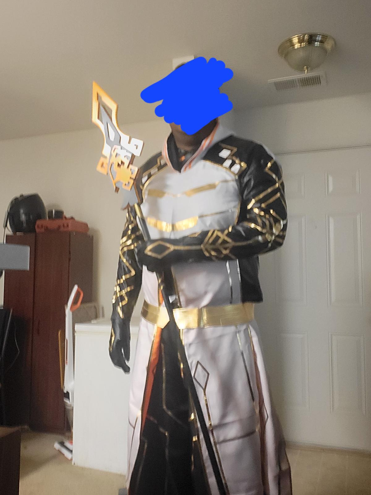 Genshin Impact: Morax Zhongli Costume Play photo review