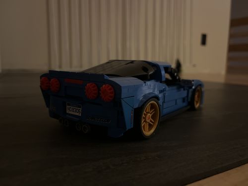 Red Chevrolet BabyVette 668pcs Building Set photo review